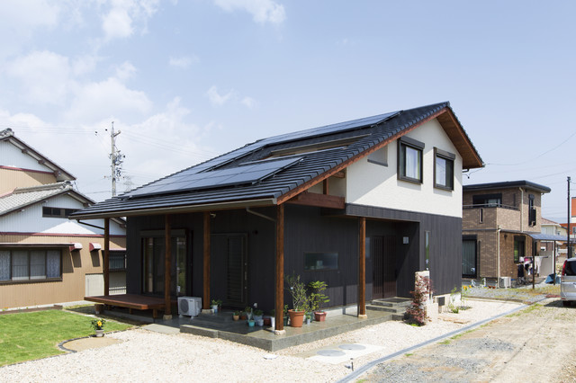 大屋根の家 - 和室・和風 - 家の外観 - 他の地域 - 創家株式会社