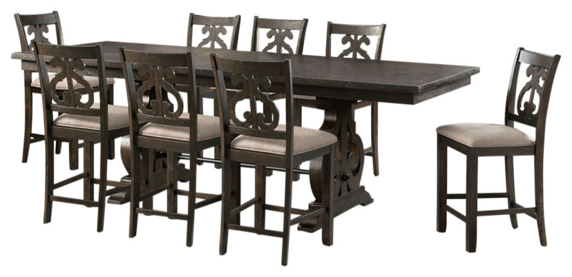 Picket House Stanford Counter Height 7-Piece Dining Set - Traditional