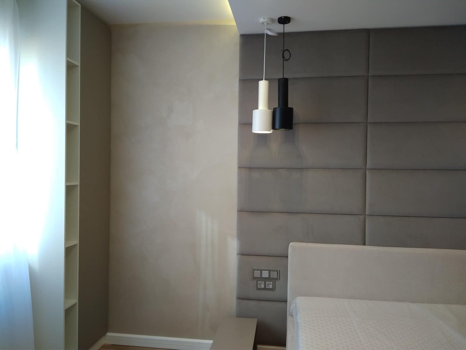 Шёлк в спальне