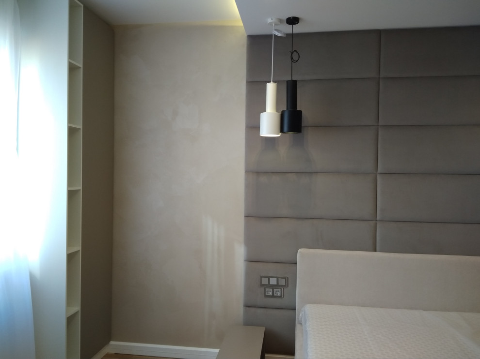 Шёлк в спальне