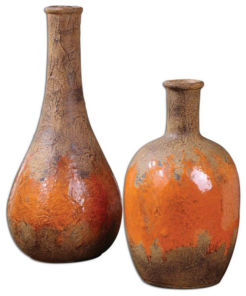 Kadam Ceramic Vases, Set of 2