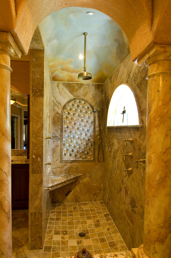 This is an example of a mediterranean bathroom in Tampa.