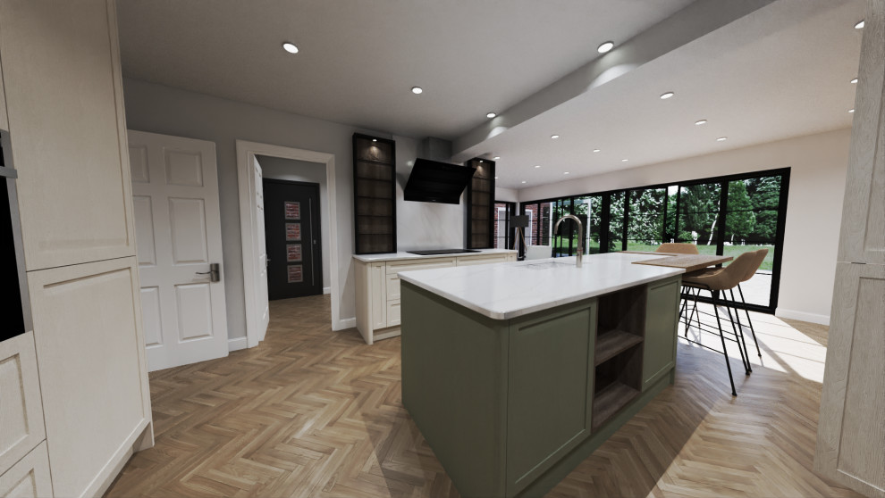 The Rugby Kitchen/Boot Room - Gaddesby Holkham - RRP £47000 - Luxe Price £38,270