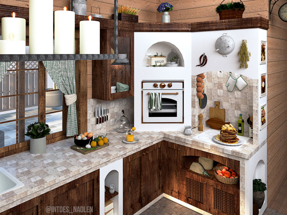 Шале в доме из клееного бруса