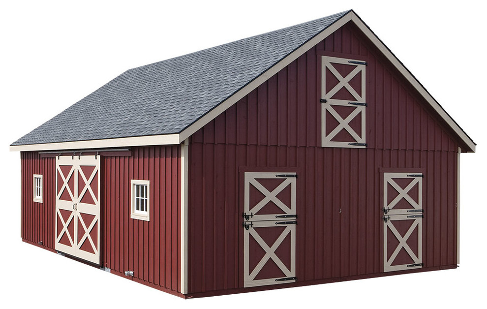 Inspiration for a mid-sized country detached barn in Other.