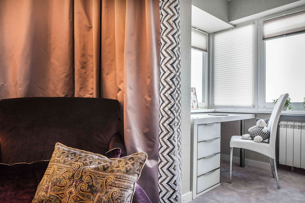 Интерьер с видом на Волгу