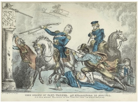 Death of Captain Walker By Sniper