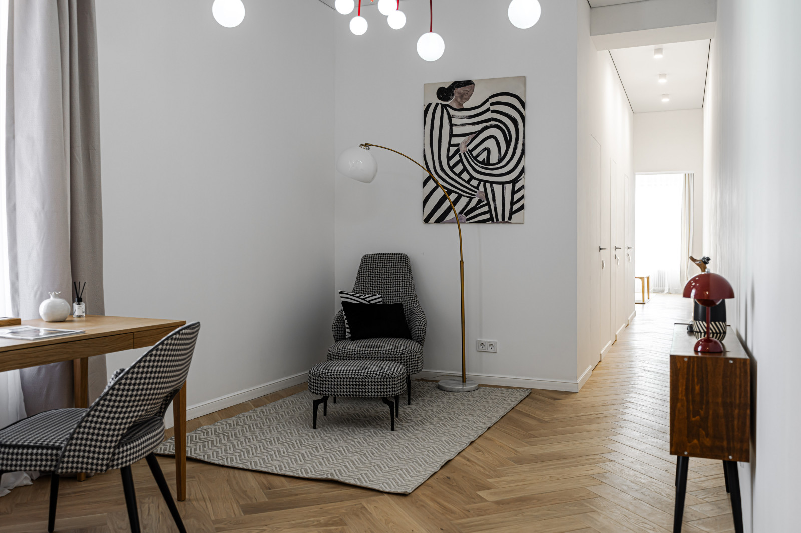 Светлая квартира в скандинавском стиле