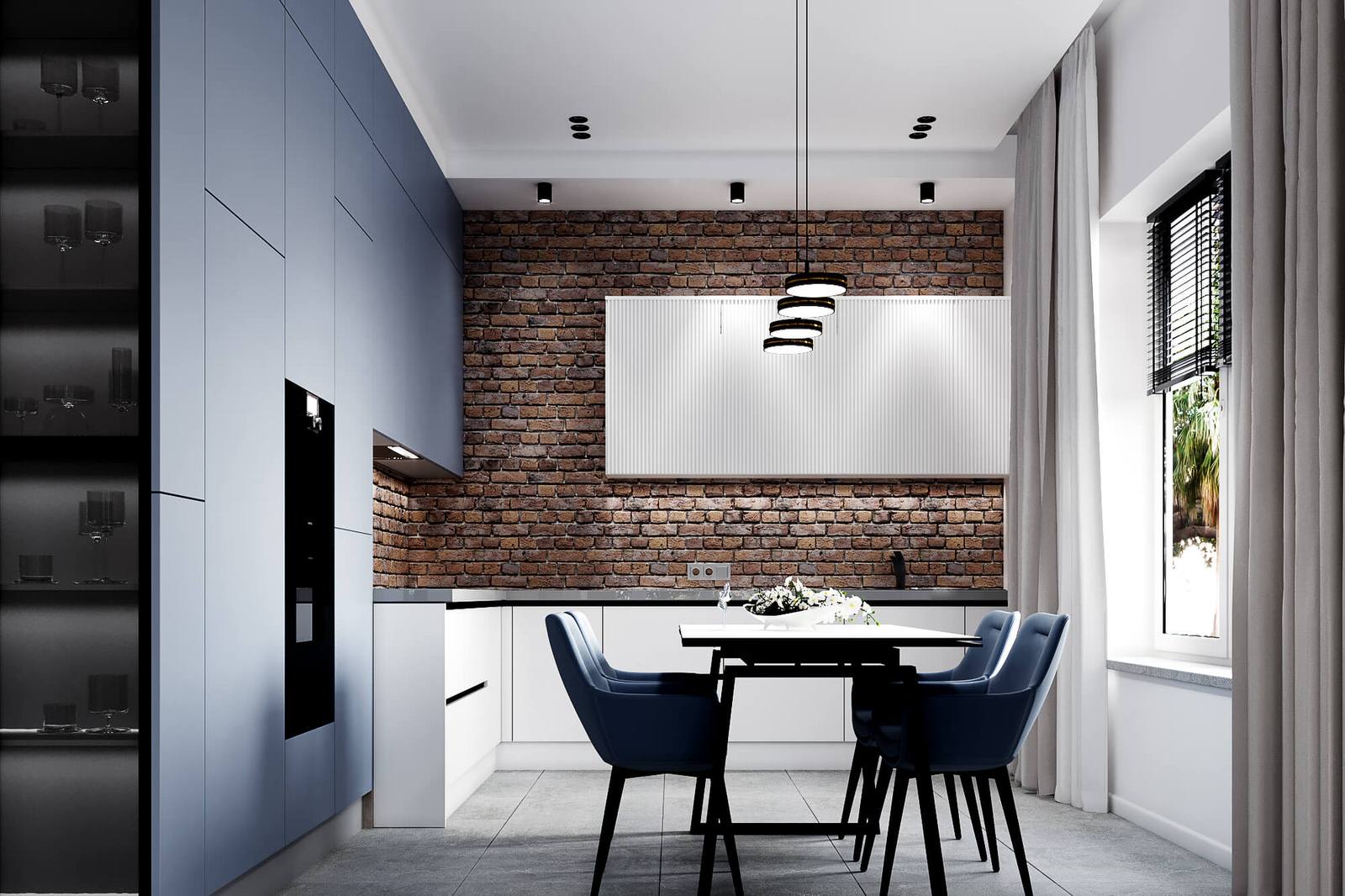 Дом с элементами современного лофта