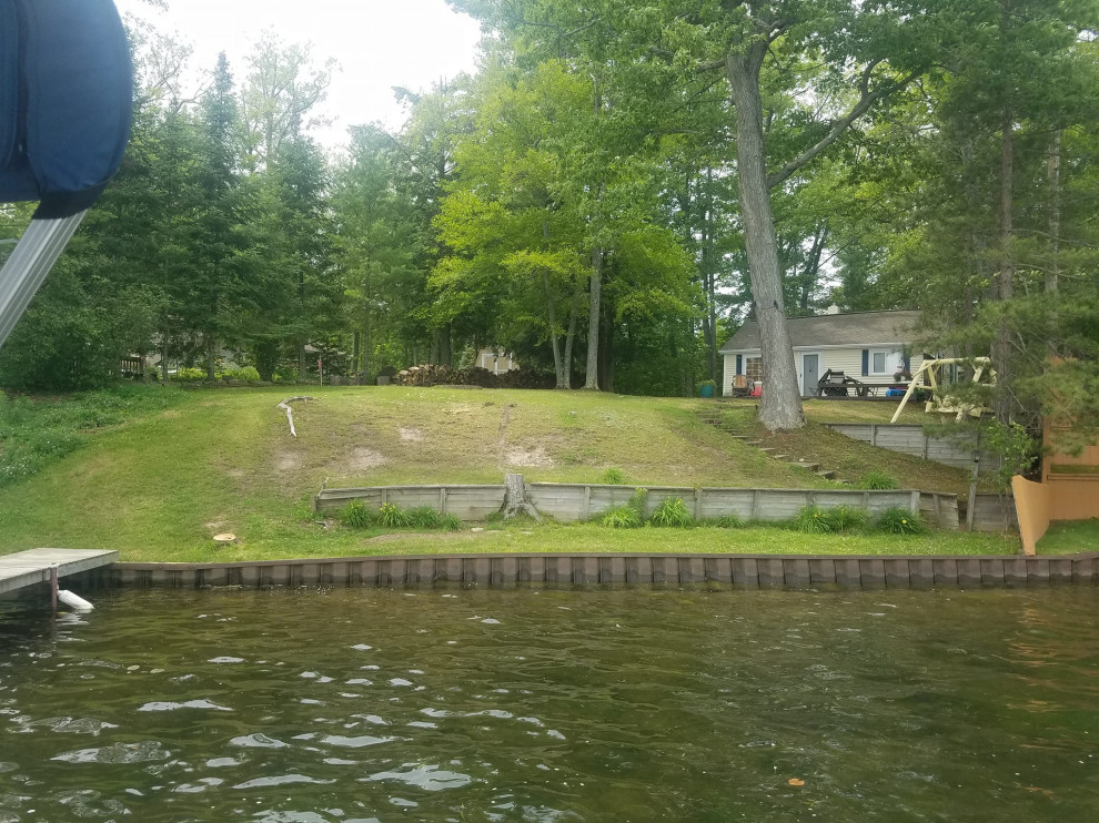Shady Shores Retaining wall