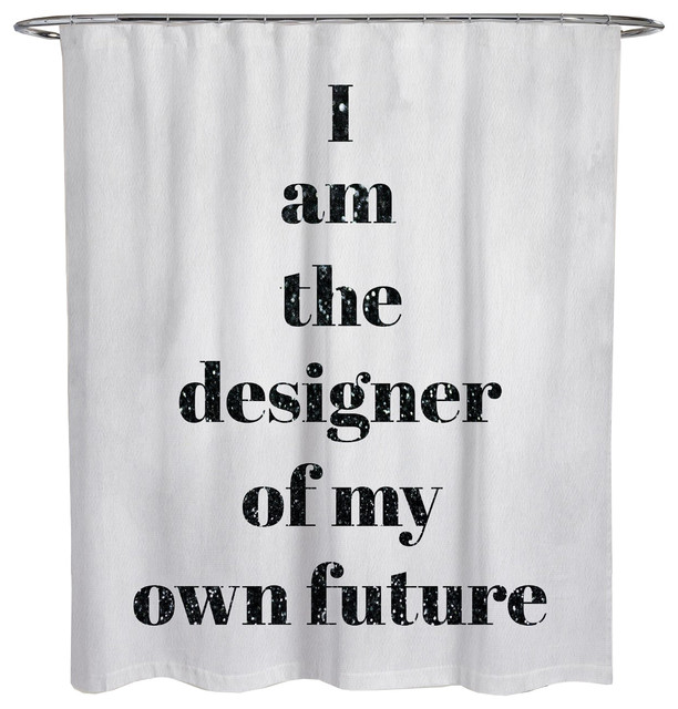 Oliver Gal Designer Of My Future Shower Curtain Contemporary