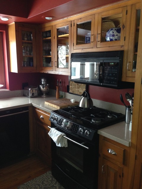 Transitional Rustic Kitchen rustic