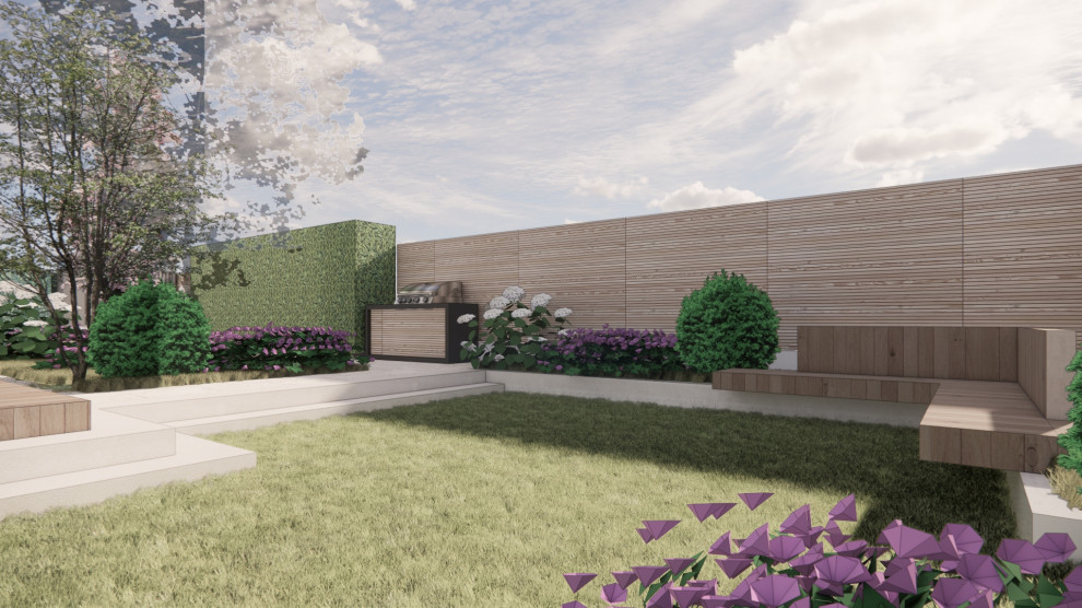 Artenreicher Reihenhausgarten