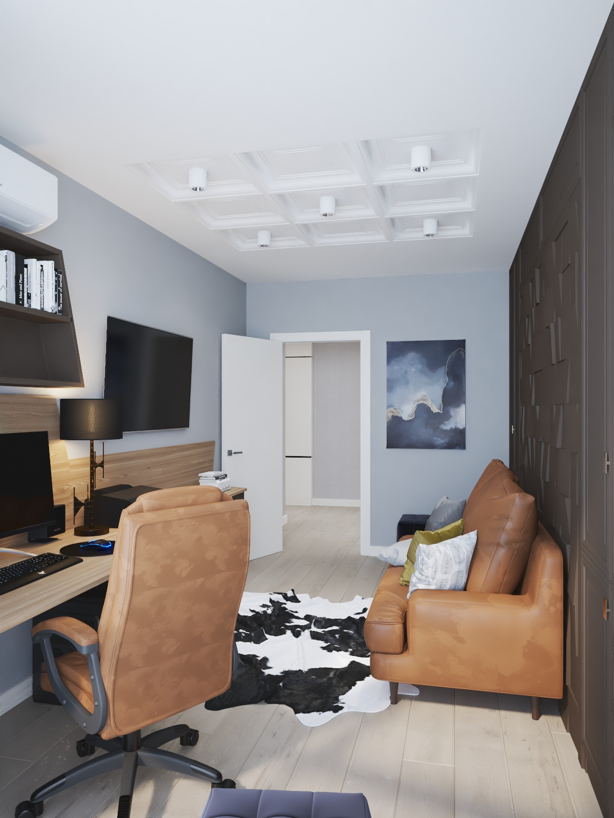 Трехкомнатная квартира №2 / Чебоксары / 2020 год