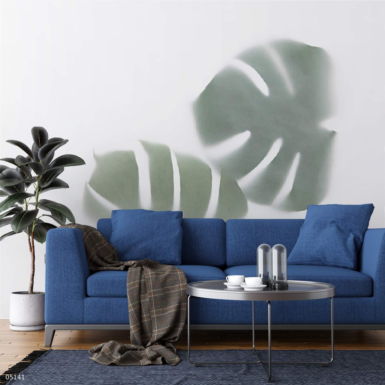 Зелень за матовым стеклом