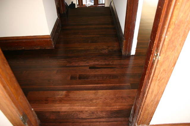 100 Year Old Douglas Fir Flooring Restoration Traditional