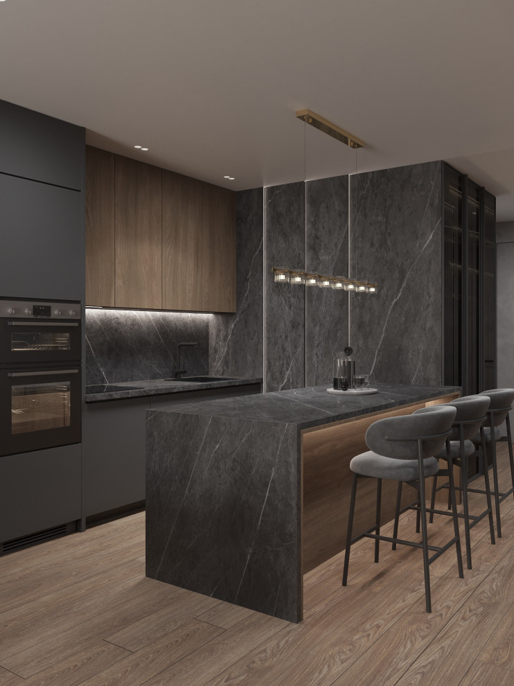 Стильная 3-х комнатная квартира в ЖК Прованс. Проект