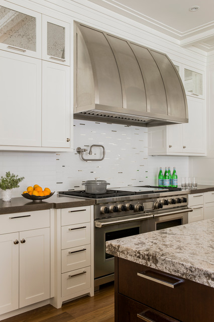 Hilltop Gambrel Kitchen Detail contemporary-kitchen