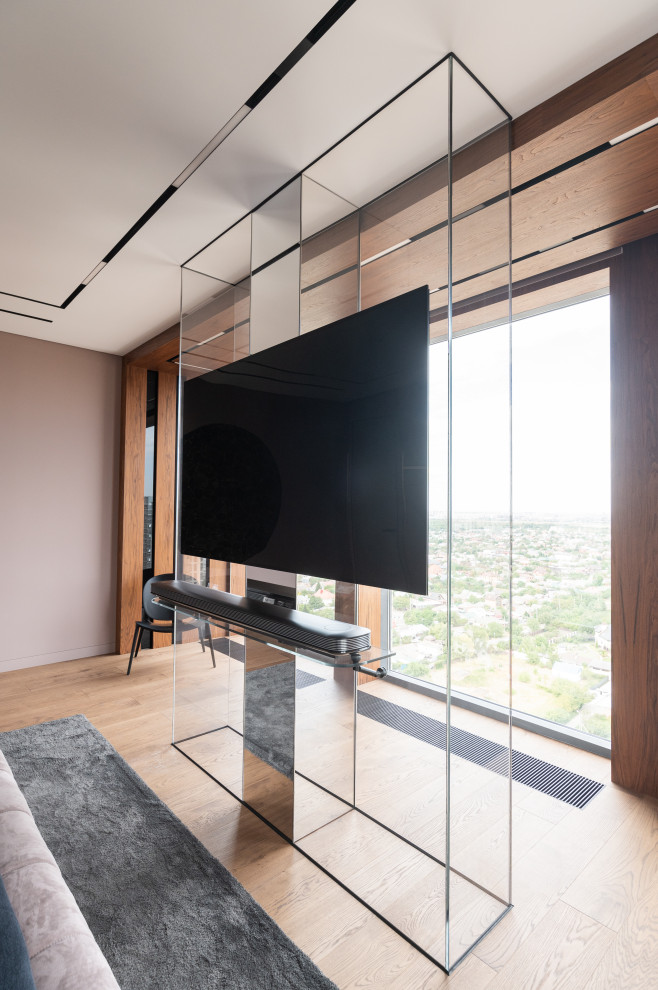 Пентхаус (современный) - мастер спальня