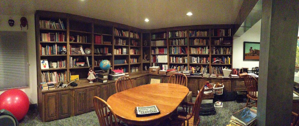 Basement Library and office
