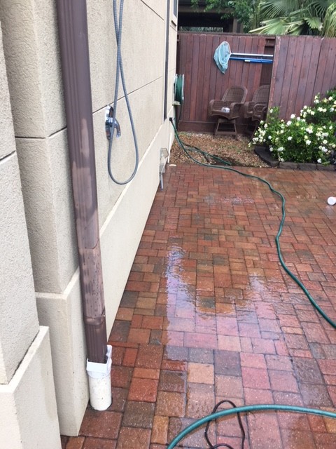 Pool Deck Pressure Wash