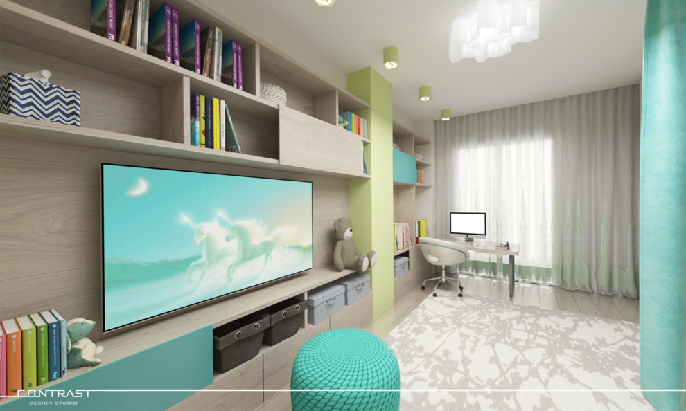 Дизайн детской для девочки