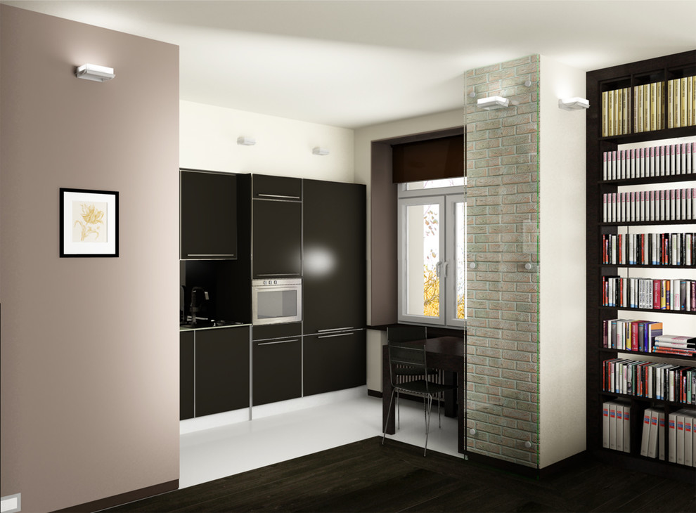 Минимализм в трехкомнатных апартаментах