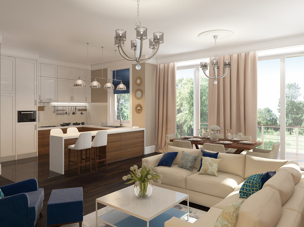 Дом в стиле американской классики