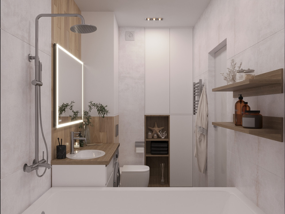 Современный интерьер с сканди нотками