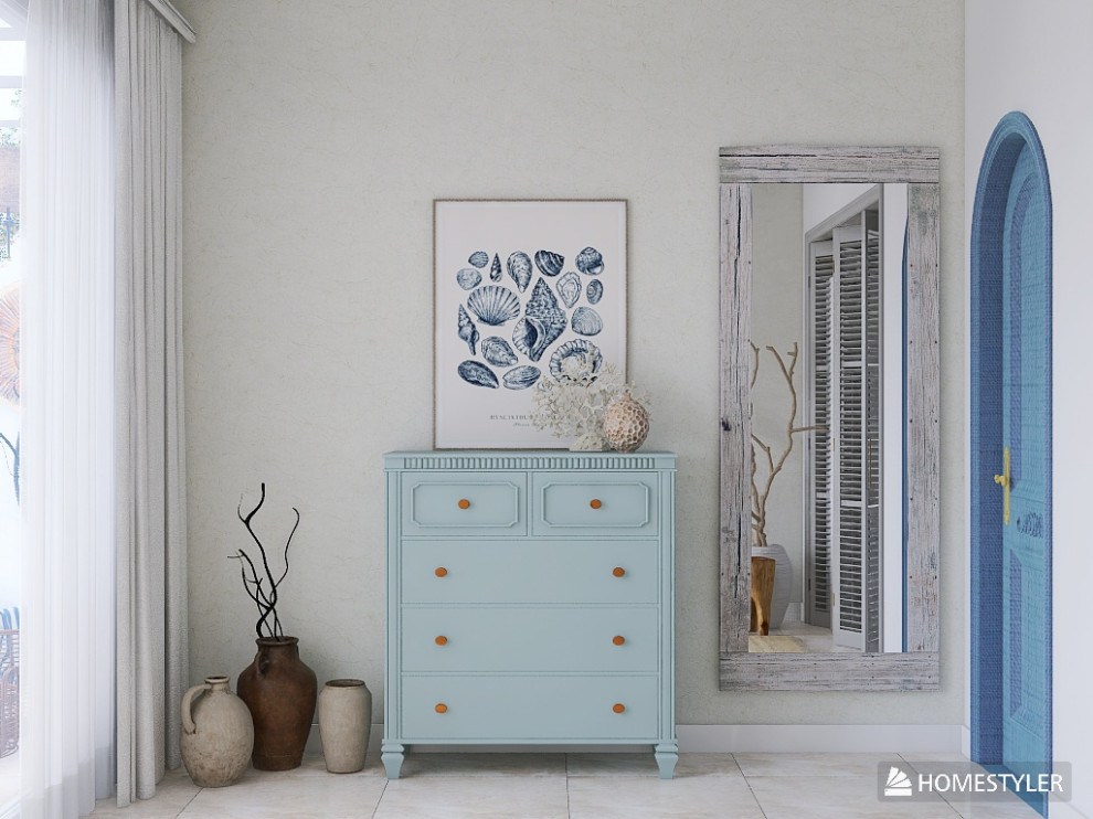 Спальня в средиземноморском стиле