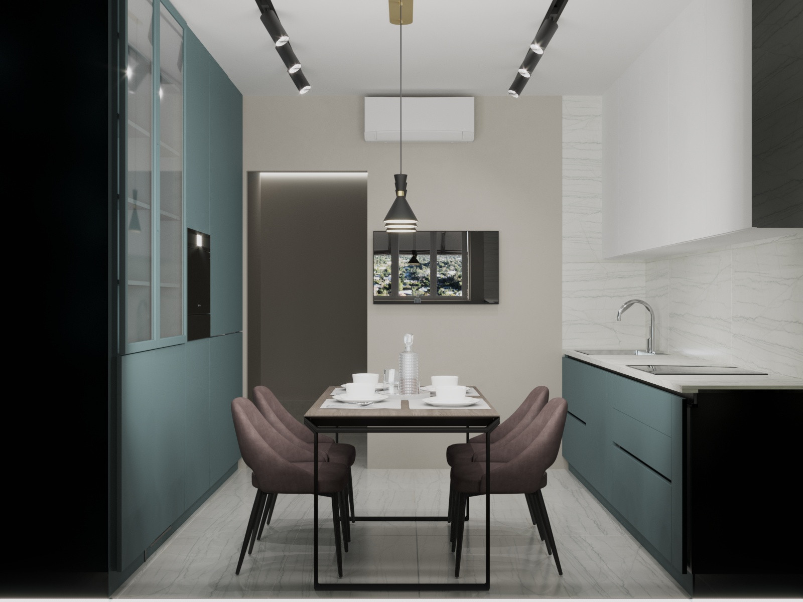 Квартира в современном стиле.