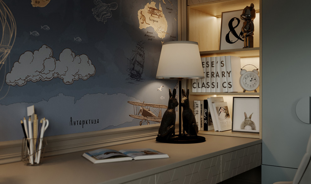 Детская для маленького мужчины из проекта "Небо"