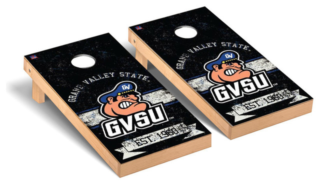 Grand Valley State Lakers Cornhole Game Set Banner Contemporary