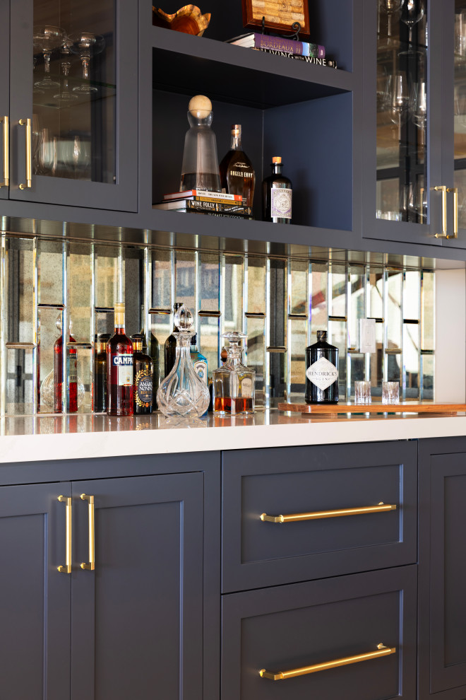 Inspiration for a transitional home design remodel in Orange County