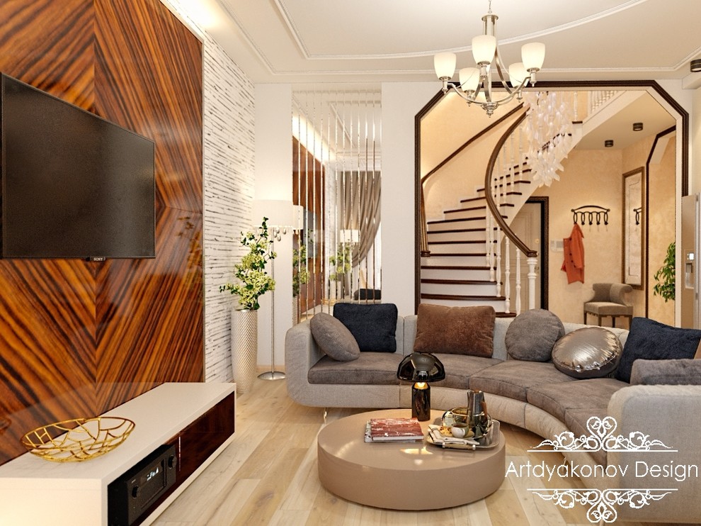 Дизайн квартиры на береговой 250 м