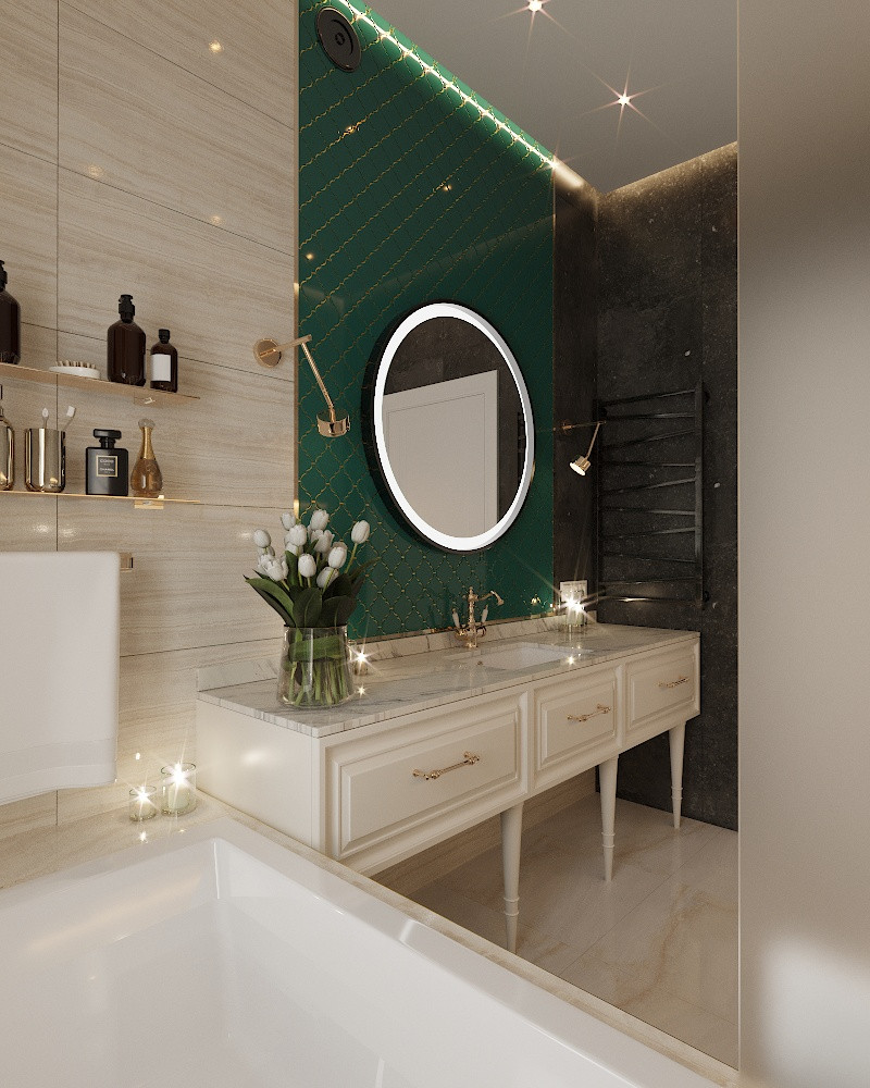 Интерьеры загородного дома в ЖК Олимпийский