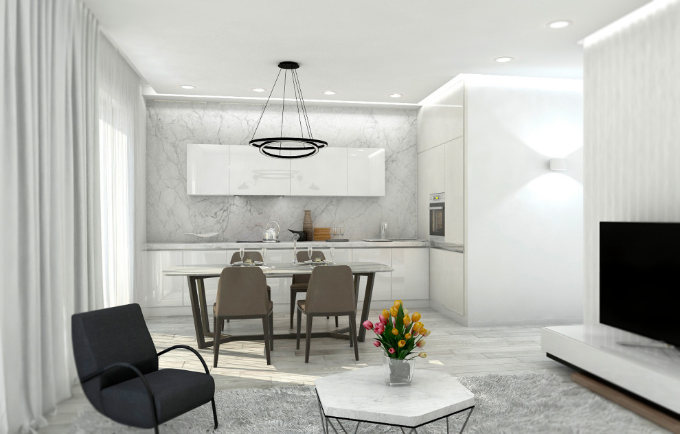 Светлый минимализм у моря