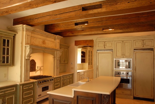 European Country Style Kitchen Butler S Pantry Traditional