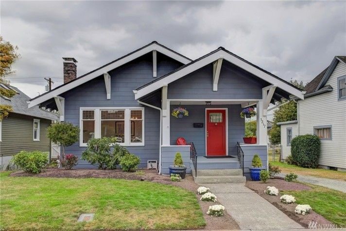 Traditional exterior in Seattle.