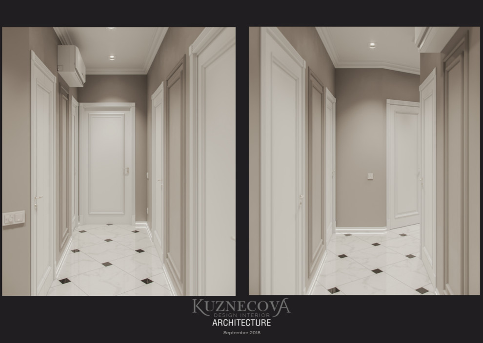 Дизайн проект квартиры 85 кв.м.