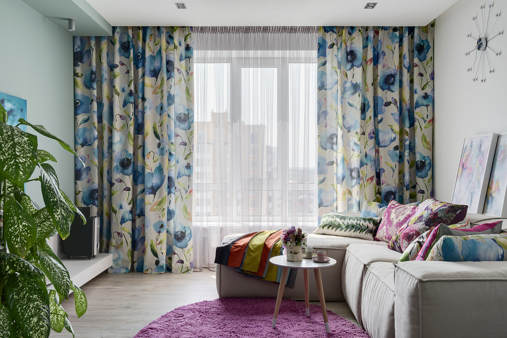 Квартира Оксаны с зимним и летним текстилем