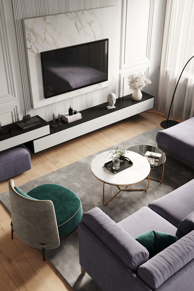 Квартира в стиле неоклассика