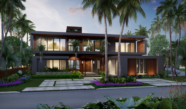 Hollywood waterfront modern