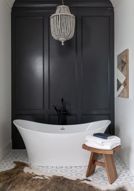 Acushnet Modern Farmhouse country-bathroom