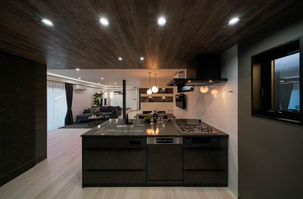 他の地域にあるおしゃれなキッチンの写真