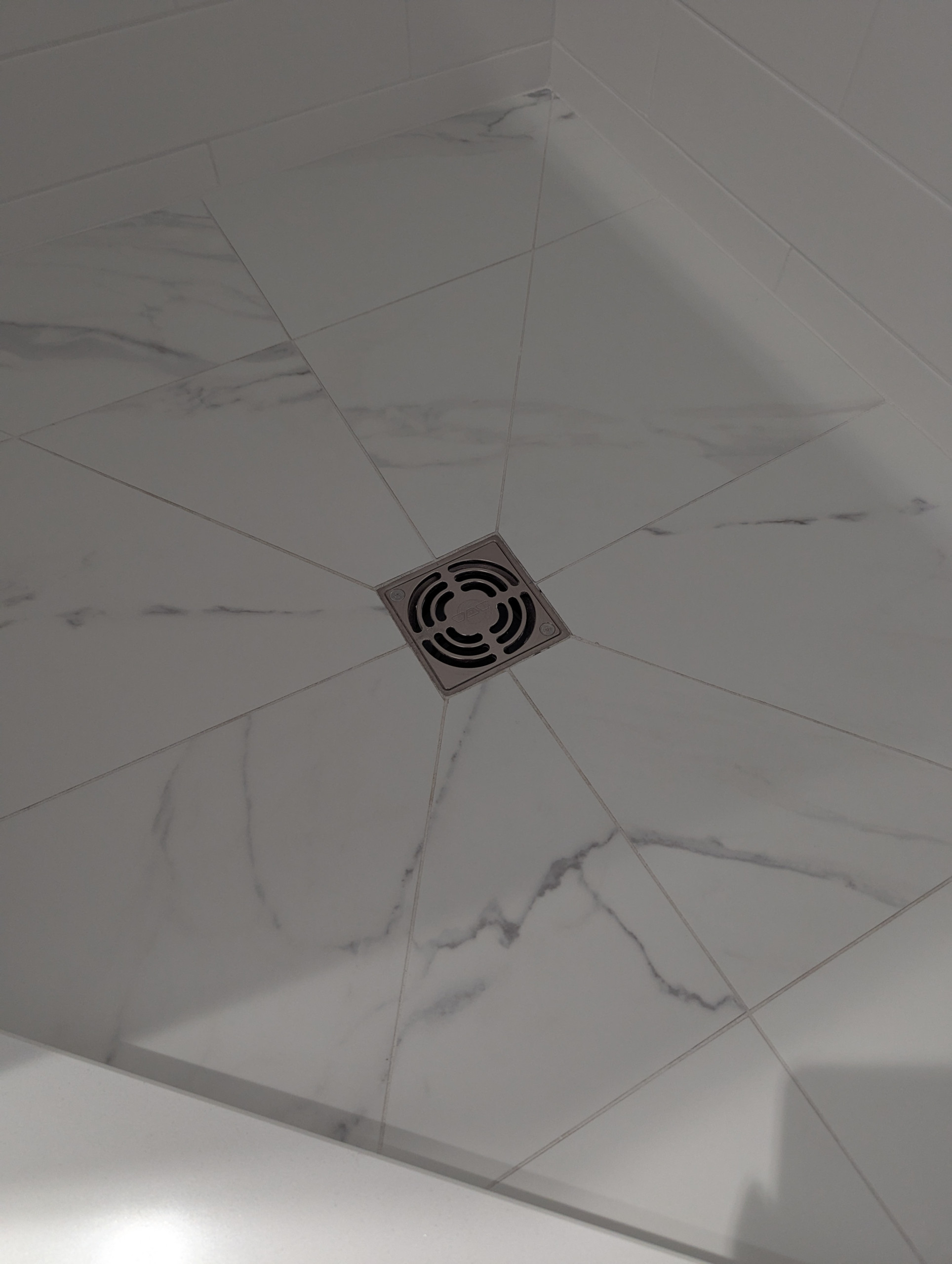 PMCL White Matte Shower Floor