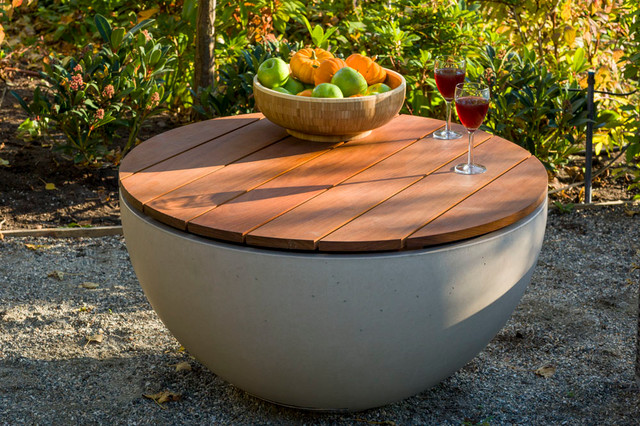 36" Hemi Fire Bowl terrace
