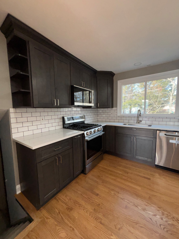 Open concept kitchen
