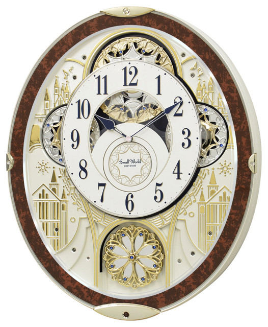 Gala III Magic Motion Wall Clock by Rhythm Clocks Victorian Wall