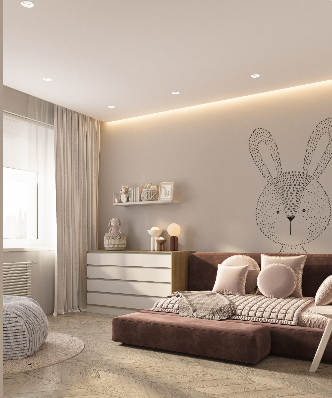 Дизайн квартиры 96 м²